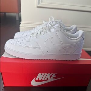 Nike Men's All-White Sneakers